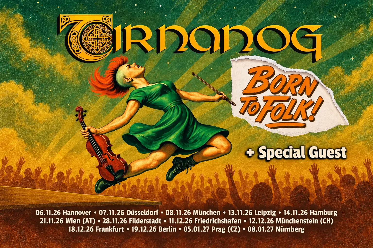 Konzertbild: Tir Nan Og (DE) – Born to Folk | 25 Jahre live
